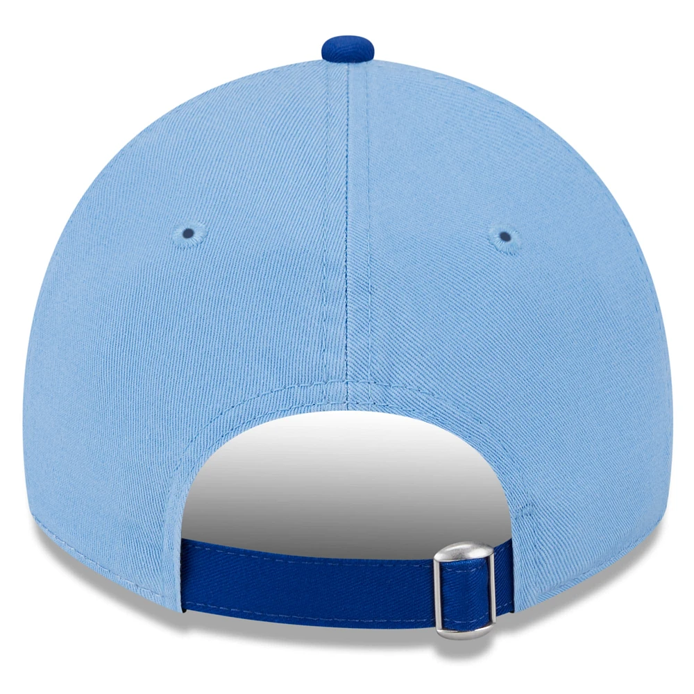 Men's New Era  Light Blue Toronto Blue Jays 2025 Batting Practice 9TWENTY Adjustable Hat