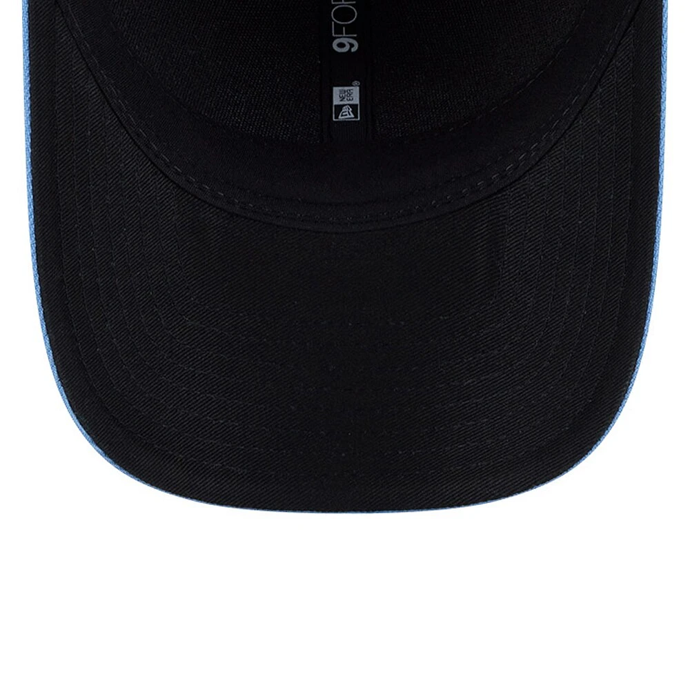 Men's New Era  Navy/Powder Blue Toronto Blue Jays Player Replica 9FORTY Adjustable Hat