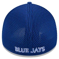 Casquette d'entraînement de printemps 39THIRTY Flex pour homme New Era bleu marine/bleu royal des Blue Jays Toronto 2025