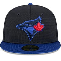 Men's New Era Navy/Royal Toronto Blue Jays City Connect Batting Practice 59FIFTY Fitted Hat
