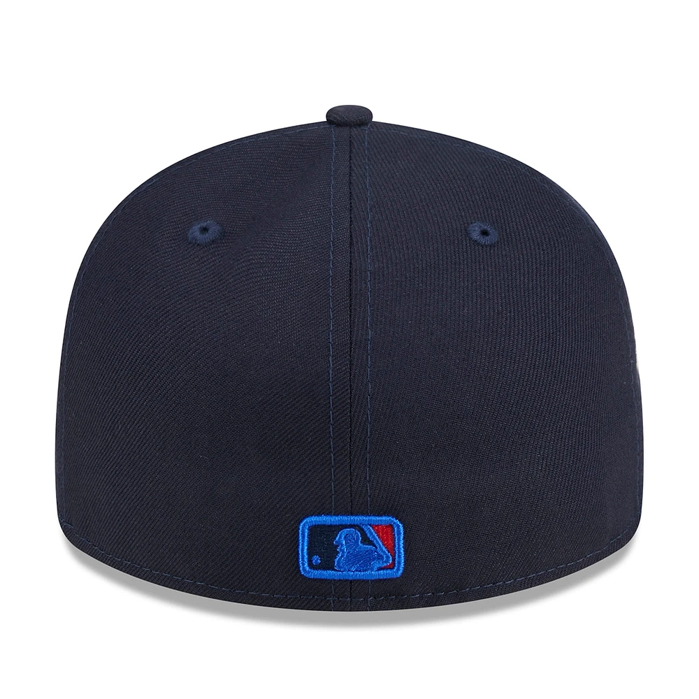 Men's New Era Navy Toronto Blue Jays 2024 City Connect Low Profile 59FIFTY Fitted Hat