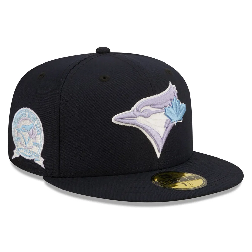 Lids Toronto Blue Jays New Era Navy Undervisor 59FIFTY Fitted Hat