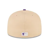 Men's Toronto Blue Jays New Era Peach/Purple 40th Season Side Patch 59FIFTY  Fitted Hat