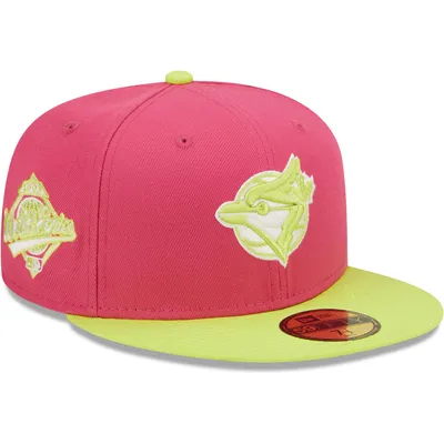 Men's New Era Pink/Green Toronto Blue Jays Cooperstown Collection