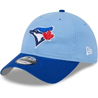 Men's New Era Powder Blue Toronto Blue Jays 2024 Batting Practice On-Field 9TWENTY Adjustable Hat