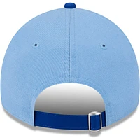 Men's New Era Powder Blue Toronto Blue Jays 2024 Batting Practice On-Field 9TWENTY Adjustable Hat
