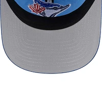 Men's New Era Powder Blue Toronto Blue Jays 2024 Batting Practice On-Field 9TWENTY Adjustable Hat