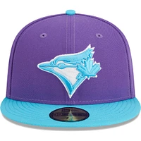 Men's New Era Purple/Light Blue Toronto Jays 1991 MLB All-Star Game Two-Tone 59FIFTY Fitted Hat