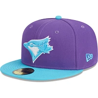 Men's New Era Purple/Light Blue Toronto Jays 1991 MLB All-Star Game Two-Tone 59FIFTY Fitted Hat