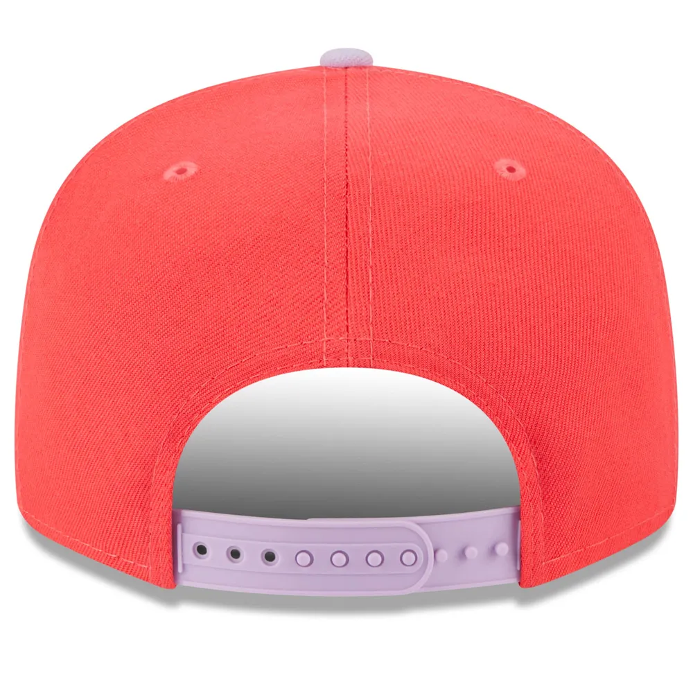 Men's New Era Red/Purple Toronto Blue Jays Spring Basic Two-Tone 9FIFTY  Snapback Hat