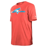 Men's New Era Red Toronto Blue Jays 2024 MLB All-Star Game Hat Hookup T-Shirt