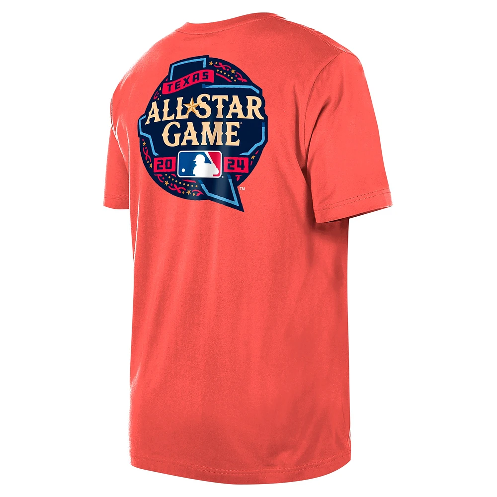 T-shirt rouge New Era pour hommes des Blue Jays de Toronto 2024 MLB All-Star Game Hat Hookup