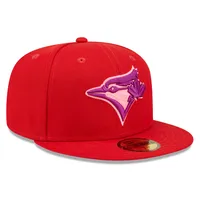 Toronto Blue Jays New Era Purple Under Visor 59FIFTY Fitted Hat