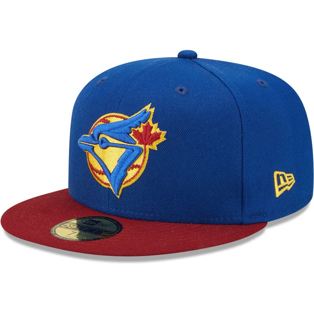 New Era 59FIFTY Toronto Blue Jays Cloud Undervisor Fitted Hat Royal Blue