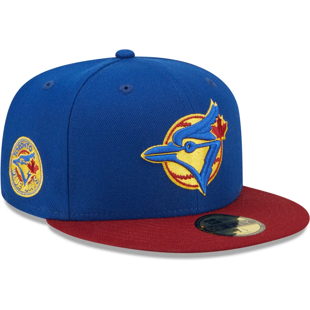 New Era Toronto Blue Jays Fitted Yellow Bottom Royal Yellow