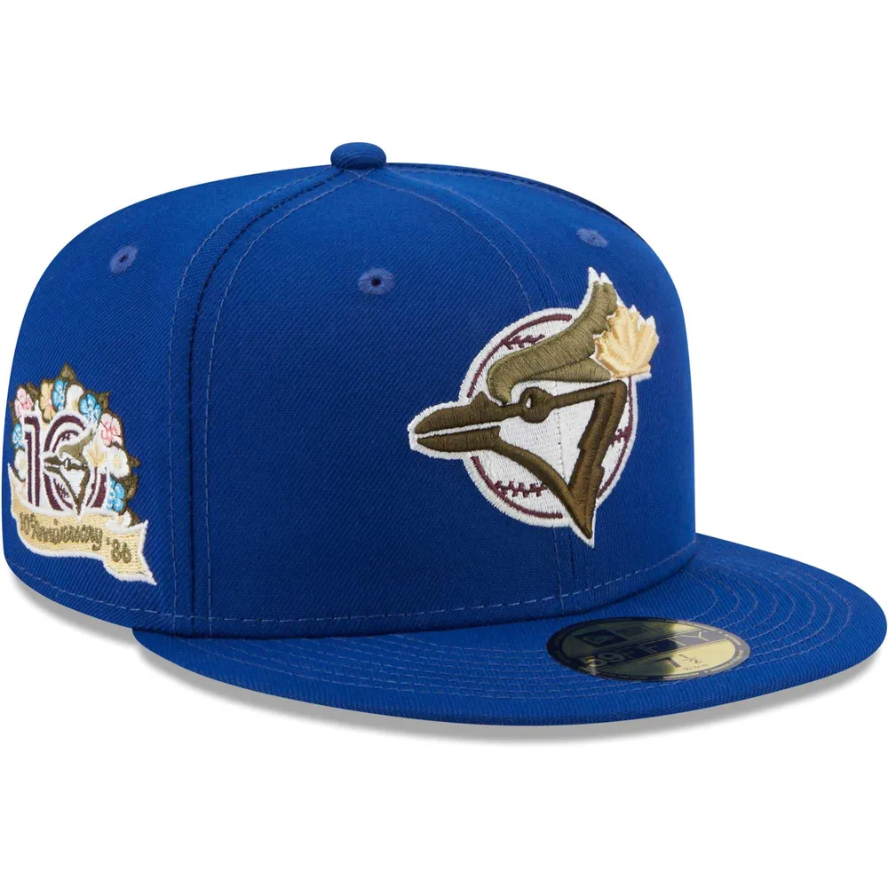 Men's New Era Royal Toronto Blue Jays 10th Anniversary Botanical 59FIFTY - Fitted Hat