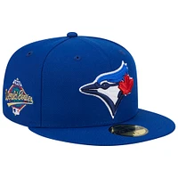 Casquette ajustée 59FIFTY de la série mondiale des Blue Jays Toronto 1993 New Era pour homme