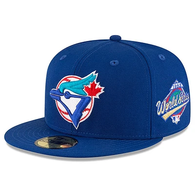 Casquette ajustée 59FIFTY en laine Royal Toronto Blue Jays 1993 pour homme de New Era