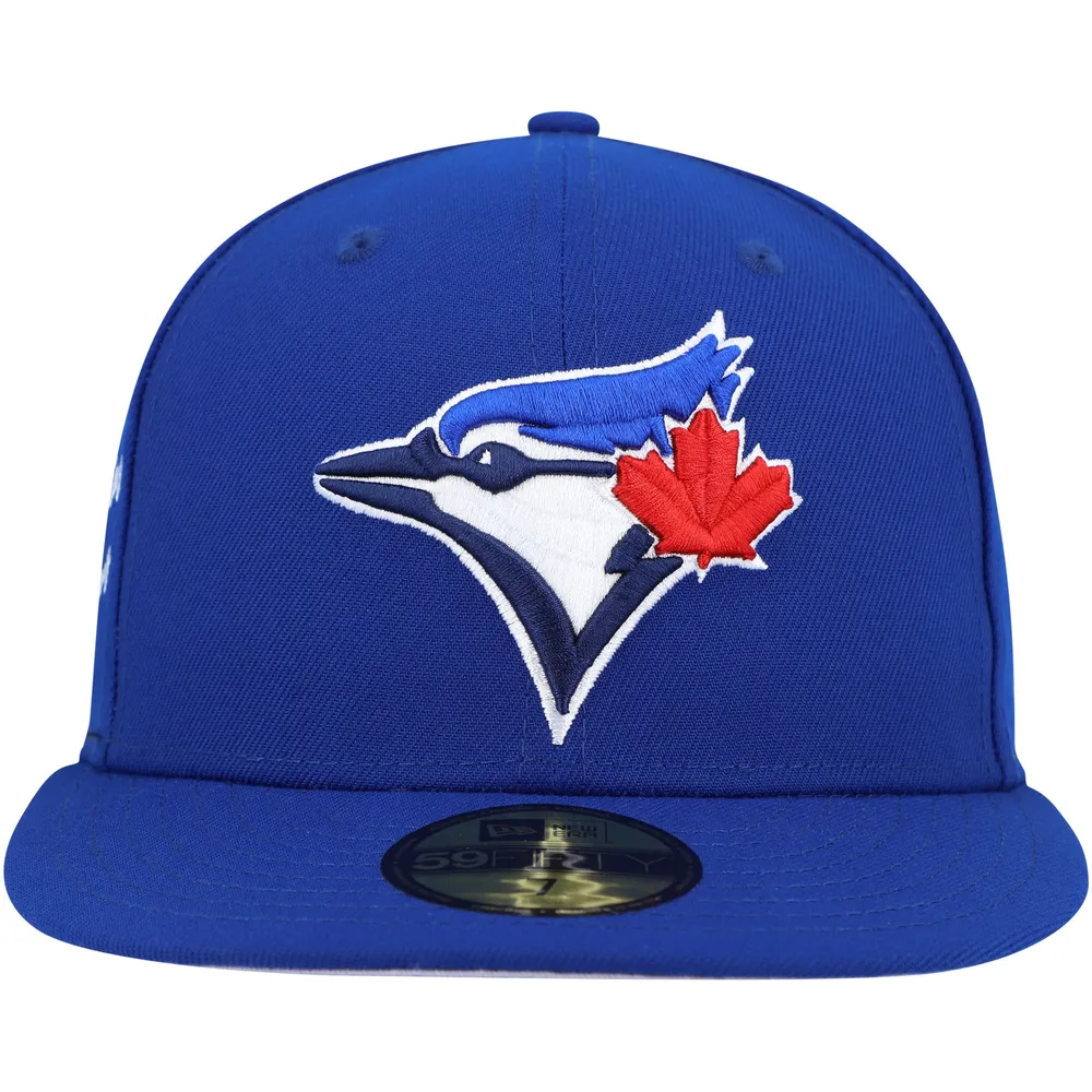 New Era Men's Royal Toronto Blue Jays 2-Time World Series Champions  Undervisor 59Fifty Fitted Hat