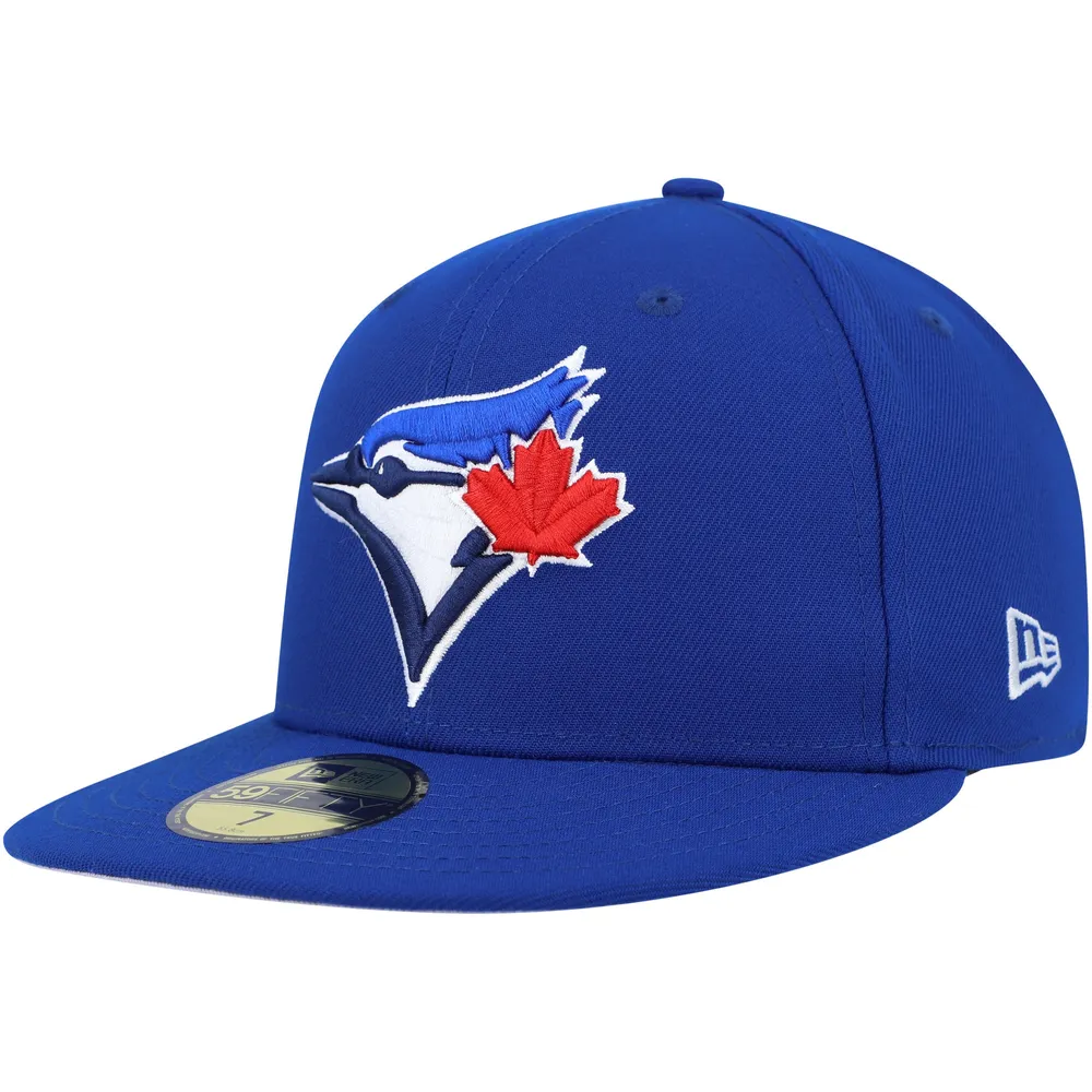 New Era Men's Royal Toronto Blue Jays 2-Time World Series Champions  Undervisor 59Fifty Fitted Hat