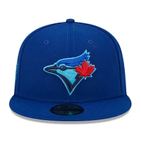 Casquette ajustée 59FIFTY pour la fête des pères sur le terrain Royal Toronto Blue Jays de MLB New Era 2023