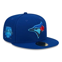 Casquette ajustée 59FIFTY pour la fête des pères sur le terrain Royal Toronto Blue Jays de MLB New Era 2023