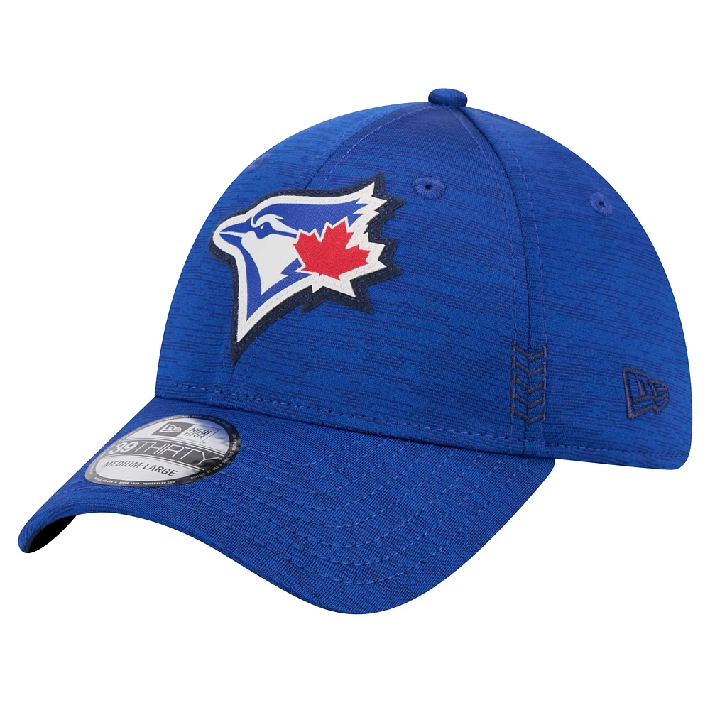 Casquette flexible New Era Royal Toronto Blue Jays 2024 MLB Clubhouse 39THIRTY pour hommes