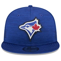 Casquette Snapback 9FIFTY Royal Toronto Blue Jays 2024 MLB Clubhouse New Era pour homme