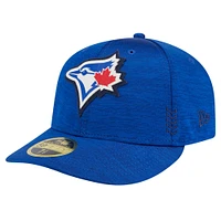 Casquette ajustée 59FIFTY à profil bas des Royal Toronto Blue Jays 2024 MLB Clubhouse New Era pour hommes