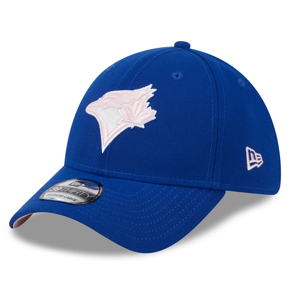 Casquette flexible 39THIRTY pour la fête des mères Royal Toronto Blue Jays 2024 New Era hommes