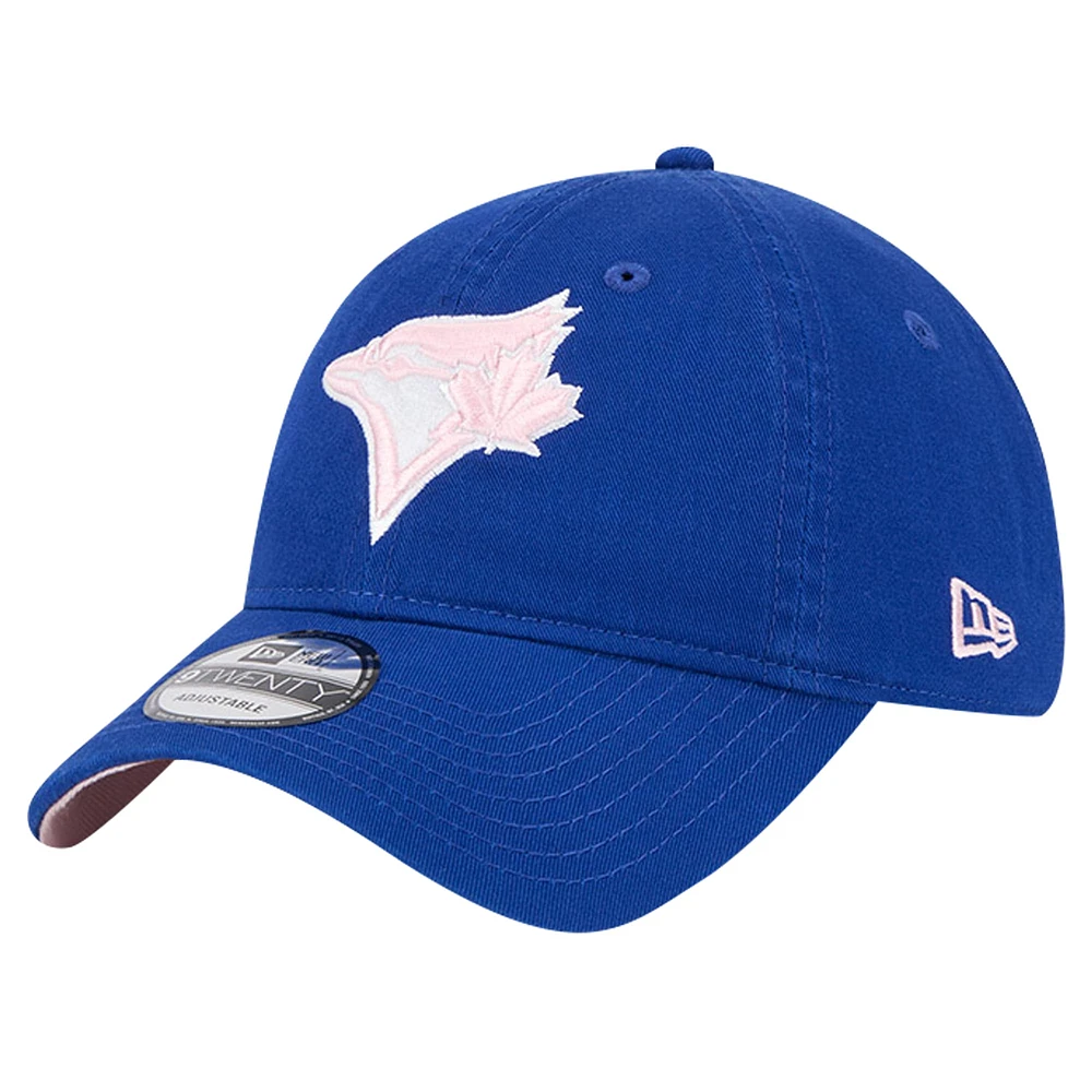 Casquette réglable 9TWENTY pour la fête des mères des Royal Toronto Blue Jays 2024 New Era pour hommes