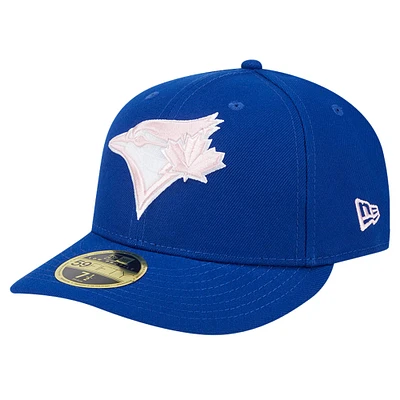 Casquette ajustée 59FIFTY à profil bas pour la fête des mères Royal Toronto Blue Jays 2024 New Era hommes