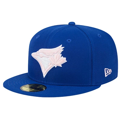 Casquette ajustée 59FIFTY pour la fête des mères sur le terrain Royal Toronto Blue Jays 2024 New Era hommes