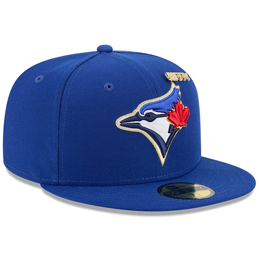 Men's New Era  Royal Toronto Blue Jays 2025 59FIFTY Day Fitted Hat with Pins
