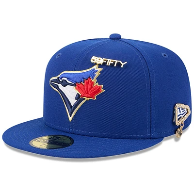 Men's New Era  Royal Toronto Blue Jays 2025 59FIFTY Day Fitted Hat with Pins