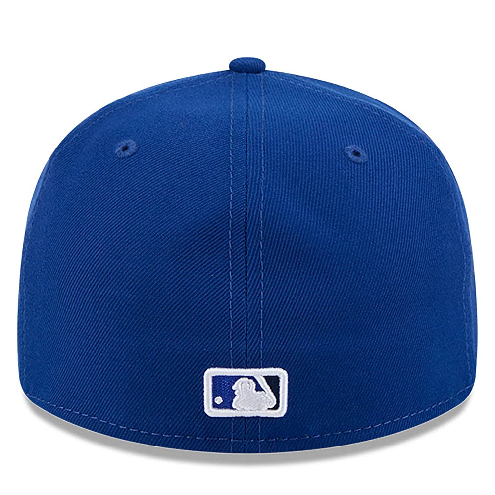 Men's New Era  Royal Toronto Blue Jays 2025 Jackie Robinson Day Retro Crown 59FIFTY Fitted Hat
