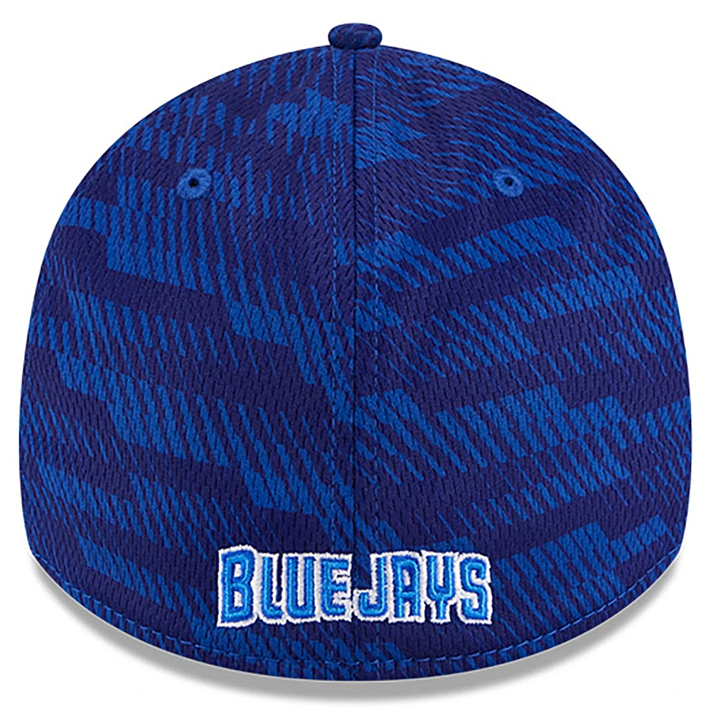 Men's New Era Royal Toronto Blue Jays 2025 MLB Clubhouse 39THIRTY Flex Hat
