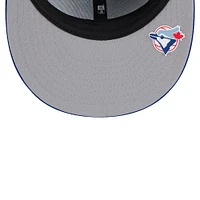Men's New Era Royal Toronto Blue Jays 2025 MLB Clubhouse 59FIFTY Fitted Hat