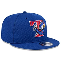 Casquette à visière ajustable 9FIFTY Clubhouse Toronto Blue Jays 2025 MLB New Era pour homme