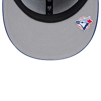 Casquette à visière ajustable 9FIFTY Clubhouse Toronto Blue Jays 2025 MLB New Era pour homme
