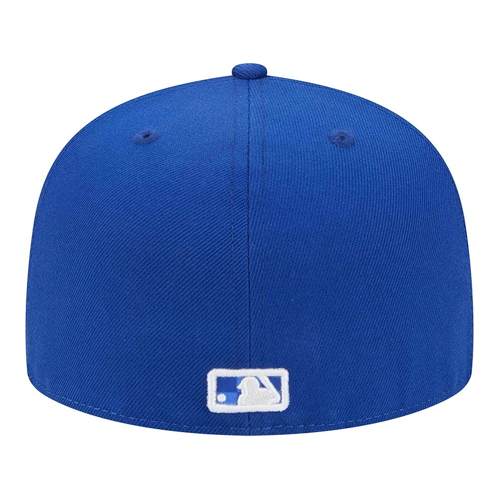 Casquette ajustée 59FIFTY Royal Toronto Blue Jays de New Era pour homme