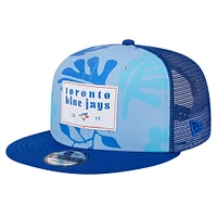 Men's New Era Royal Toronto Blue Jays Bikini Bottom Trucker 9FIFTY Snapback Hat