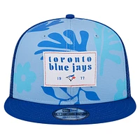 Men's New Era Royal Toronto Blue Jays Bikini Bottom Trucker 9FIFTY Snapback Hat