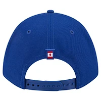 Men's New Era Royal Toronto Blue Jays Canadian Flag 9FORTY M-Crown A-Frame Adjustable Hat
