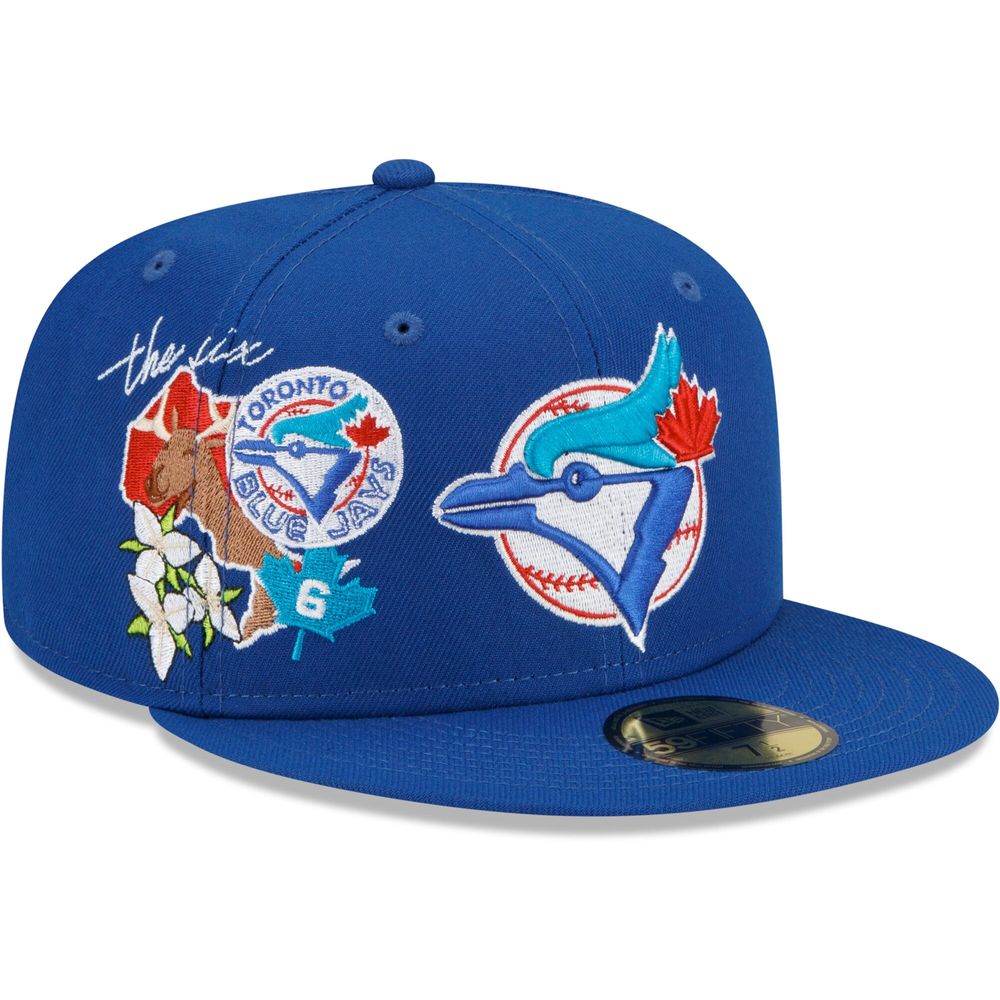 Men's New Era Royal Toronto Blue Jays City Cluster 59FIFTY - Fitted Hat