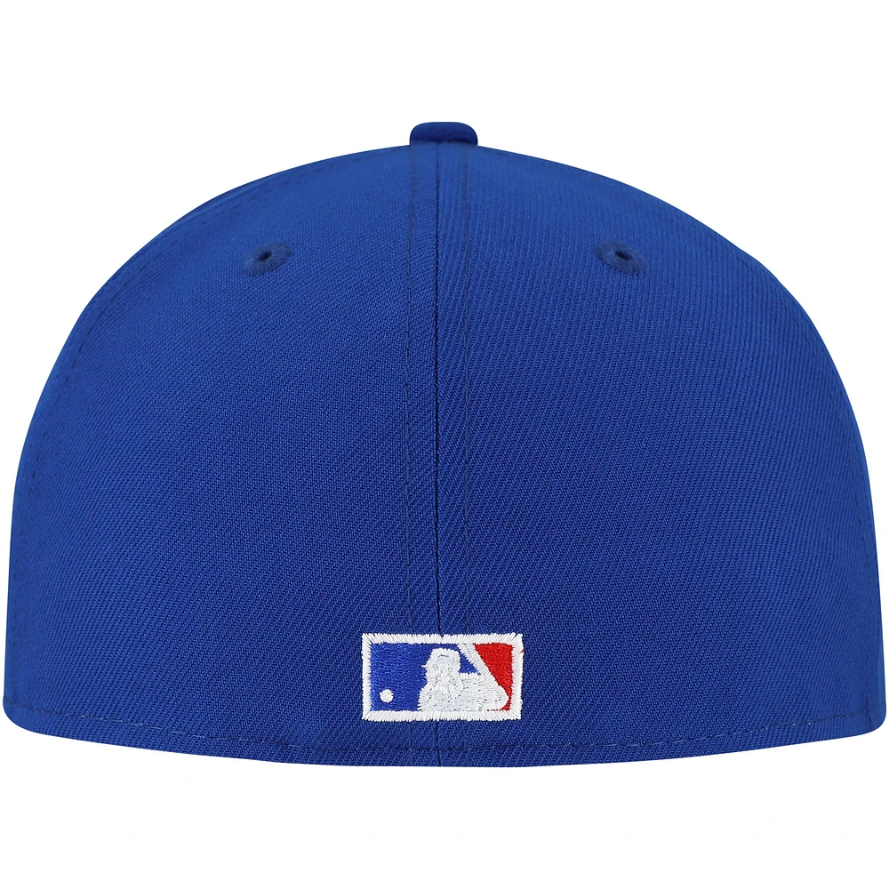 Men's New Era Royal Toronto Blue Jays  Duo Logo 2.0 59FIFTY Fitted Hat