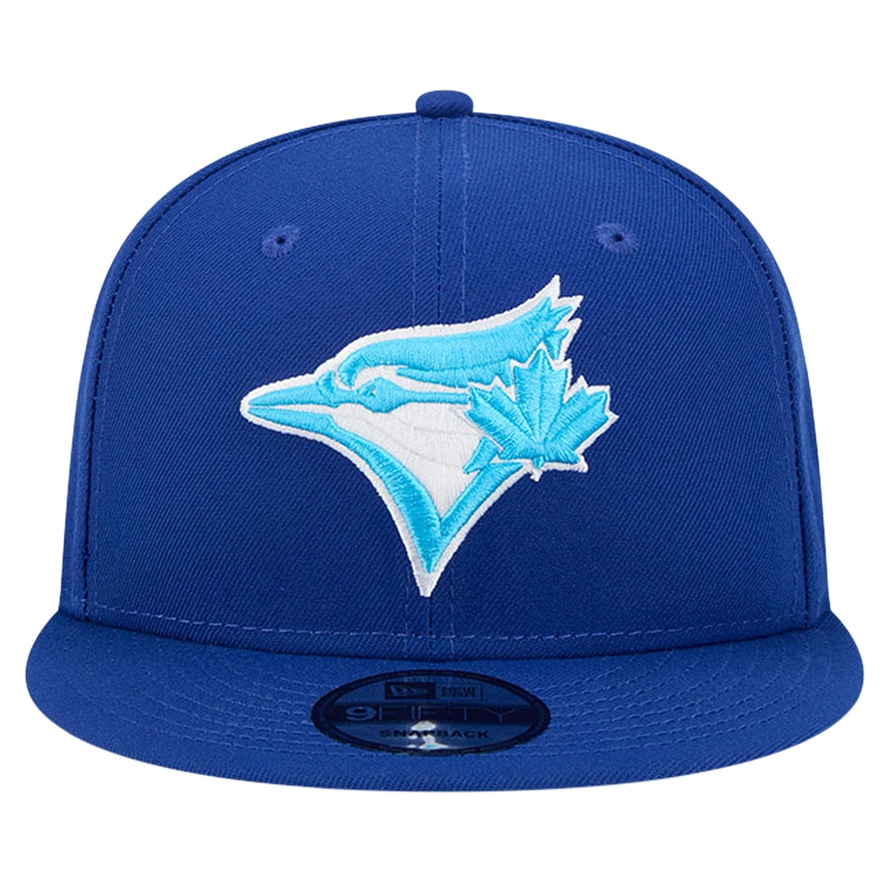 Casquette Snapback 59FIFTY pour la fête des pères des Royal Toronto Blue Jays New Era pour hommes