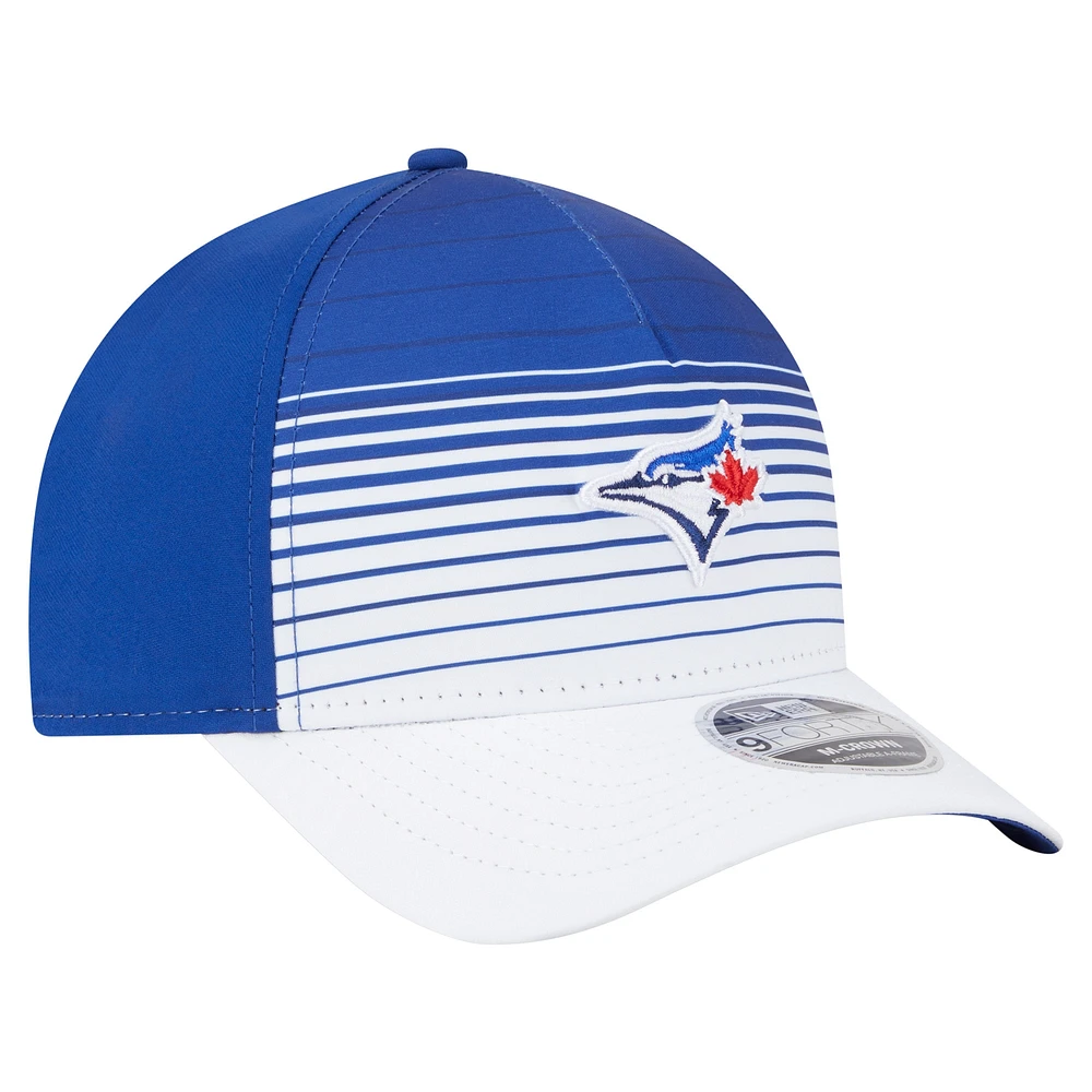 Men's New Era  Royal Toronto Blue Jays Gradient 9FORTY M-Crown Adjustable Hat