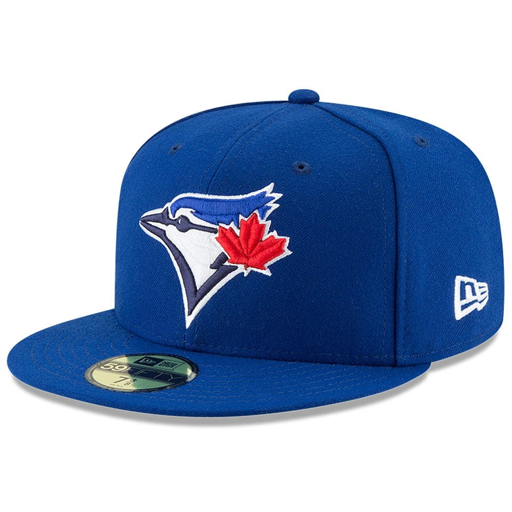 Casquette ajustée 59FIFTY du Temple de la renommée baseball national des Blue Jays Toronto New Era pour hommes