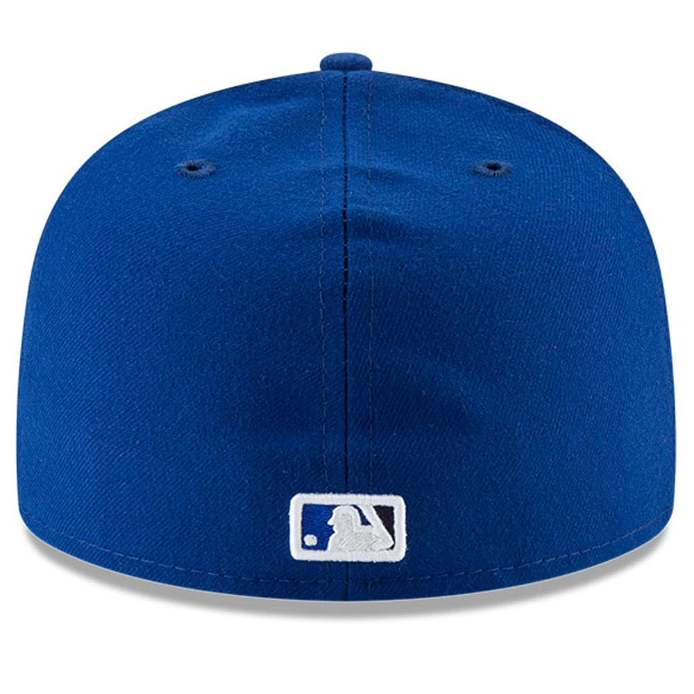 Casquette ajustée 59FIFTY du Temple de la renommée baseball national des Blue Jays Toronto New Era pour hommes